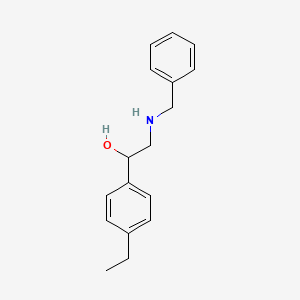 2-(Benzylamino)-1-(4-ethylphenyl)ethan-1-ol - 1181746-78-0