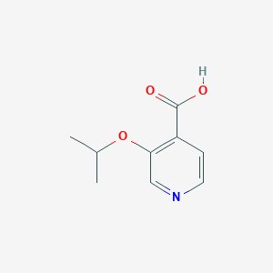 3-(propan-2-yloxy)pyridine-4-carboxylic acid - 1501677-19-5