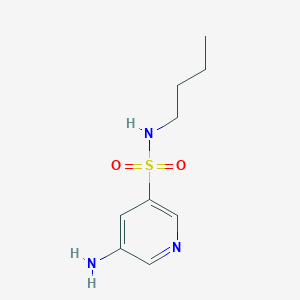 5-amino-N-butylpyridine-3-sulfonamide - 1267911-71-6
