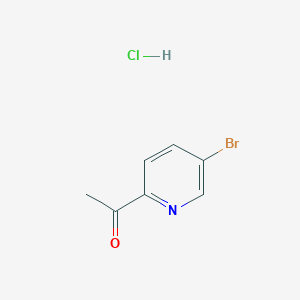 1-(5-Bromopyridin-2-yl)ethan-1-one hydrochloride - 1795478-26-0