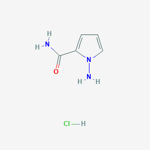 1-Amino-1H-pyrrole-2-carboxamide hydrochloride - 1630906-75-0