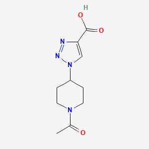1-(1-Acetylpiperidin-4-yl)-1H-1,2,3-triazole-4-carboxylic acid - 1707563-16-3