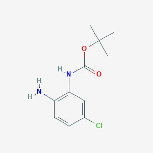 (2-Amino-5-chloro-phenyl)-carbamic acid tert-butyl ester - 954238-88-1