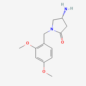 (R)-4-Amino-1-(2,4-dimethoxybenzyl)pyrrolidin-2-one - 1638771-15-9