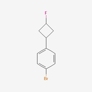 1-Bromo-4-(3-fluorocyclobutyl)benzene - 1892592-56-1