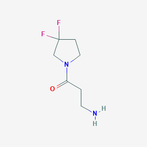 3-Amino-1-(3,3-difluoropyrrolidin-1-yl)propan-1-one - 1896968-05-0