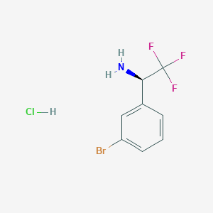 (R)-1-(3-Bromophenyl)-2,2,2-trifluoroethanamine hydrochloride - 842169-97-5