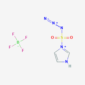 1-(Azidosulfonyl)-1H-imidazol-3-ium tetrafluoroborate - 1357503-31-1