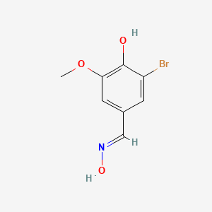 3-Bromo-4-hydroxy-5-methoxybenzaldehyde oxime, AldrichCPR - 285560-80-7