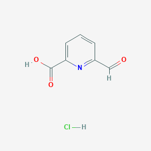 6-Formylpyridine-2-carboxylic acid hydrochloride - 2059941-86-3