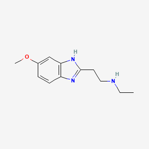 N-Ethyl-N-[2-(5-methoxy-1H-benzimidazol-2-YL)-ethyl]amine - 915924-04-8