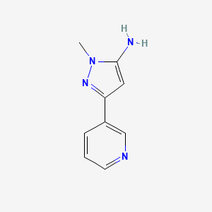 1-Methyl-3-(pyridin-3-YL)-1H-pyrazol-5-amine - 287494-25-1
