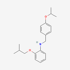 2-Isobutoxy-N-(4-isopropoxybenzyl)aniline - 1040694-63-0