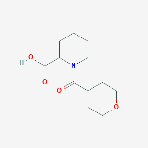 1-(Tetrahydro-2H-pyran-4-ylcarbonyl)-2-piperidinecarboxylic acid - 1218627-02-1