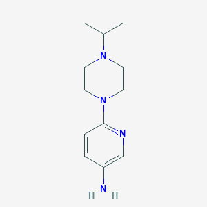 6-(4-Isopropyl-piperazin-1-yl)-pyridin-3-yl-amine - 837421-41-7