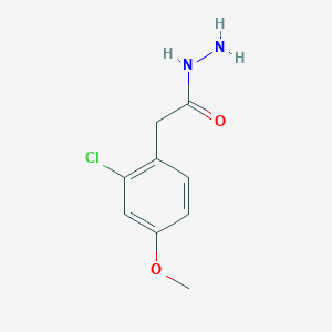 2-(2-Chloro-4-methoxyphenyl)acetohydrazide - 1172888-69-5