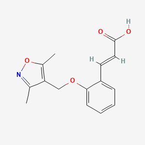 (2E)-3-{2-[(3,5-Dimethylisoxazol-4-YL)methoxy]phenyl}acrylic acid - 1087796-95-9