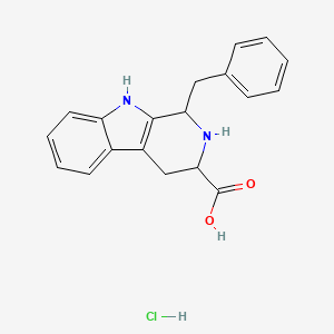 1-Benzyl-2,3,4,9-tetrahydro-1H-beta-carboline-3-carboxylic acid hydrochloride - 1219192-19-4