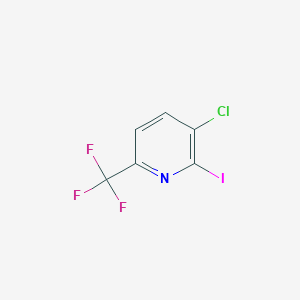 3-Chloro-2-iodo-6-(trifluoromethyl)pyridine - 823221-96-1