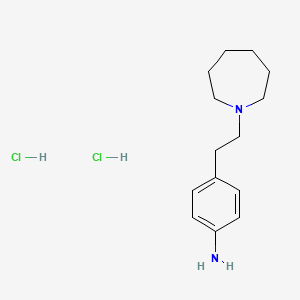 4-(2-Azepan-1-YL-ethyl)-phenylamine dihydrochloride - 863249-80-3