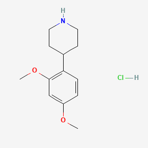 4-(2,4-Dimethoxyphenyl)piperidine hydrochloride - 1185297-31-7