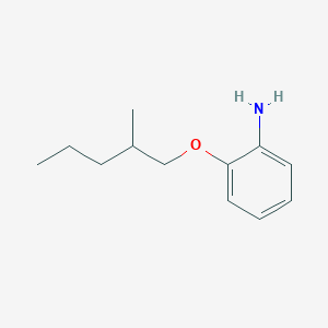 2-[(2-Methylpentyl)oxy]aniline - 946682-13-9