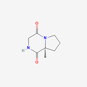 (8AS)-Hexahydro-8a-methylpyrrolo-[1,2-a]pyrazine-1,4-dione - 847952-36-7