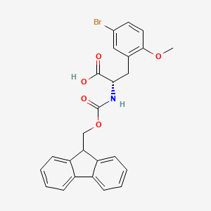 Fmoc-5-bromo-2-methoxy-L-phenylalanine - 220497-51-8