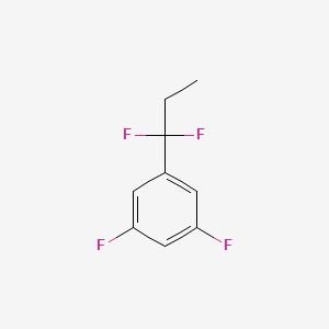 1-(1,1-Difluoropropyl)-3,5-difluorobenzene - 1138445-46-1