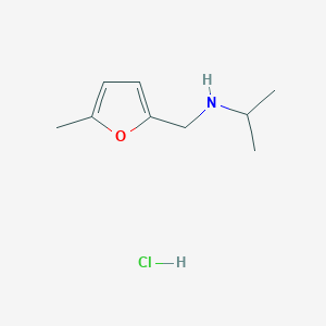 [(5-Methylfuran-2-yl)methyl](propan-2-yl)amine hydrochloride - 858796-53-9
