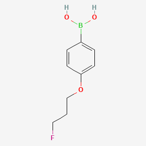 (4-(3-Fluoropropoxy)phenyl)boronic acid - 958453-57-1