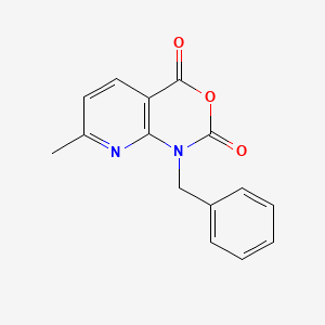 1-Benzyl-7-methyl-1H-pyrido[2,3-d][1,3]oxazine-2,4-dione - 686264-90-4
