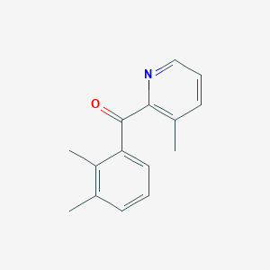 2-(2,3-Dimethylbenzoyl)-3-methylpyridine - 1187164-78-8