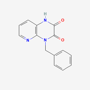 4-Benzyl-2-hydroxypyrido[2,3-b]pyrazin-3(4H)-one - 1243022-01-6