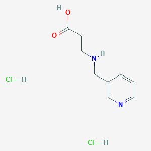 3-[(Pyridin-3-ylmethyl)amino]propanoic acid dihydrochloride - 1251923-50-8