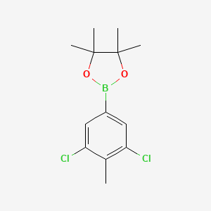 2-(3,5-Dichloro-4-methylphenyl)-4,4,5,5-tetramethyl-1,3,2-dioxaborolane - 942069-73-0