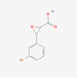 3-(3-Bromophenyl)oxirane-2-carboxylic acid - 1287217-71-3