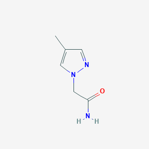 2-(4-Methyl-1H-pyrazol-1-yl)acetamide - 1250534-81-6