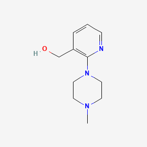 [2-(4-Methylpiperazin-1-yl)pyridin-3-yl]methanol - 1225920-65-9