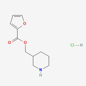 3-Piperidinylmethyl 2-furoate hydrochloride - 1220020-31-4