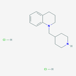 1-(4-Piperidinylmethyl)-1,2,3,4-tetrahydroquinoline dihydrochloride - 1220037-65-9