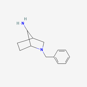 2-Benzyl-2-azabicyclo[2.2.1]heptan-7-amine - 951393-79-6