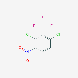 1,3-Dichloro-4-nitro-2-(trifluoromethyl)benzene - 1221272-83-8