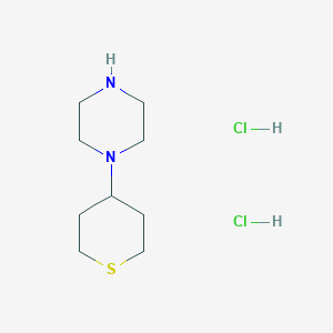 1-(Tetrahydro-2H-thiopyran-4-yl)piperazine dihydrochloride - 914654-77-6