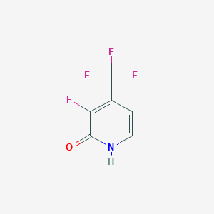 3-Fluoro-4-(trifluoromethyl)pyridin-2(1H)-one - 1227594-89-9