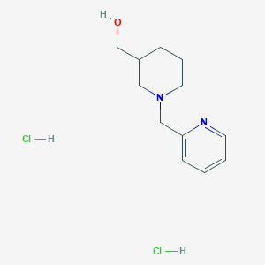 [1-(Pyridin-2-ylmethyl)piperidin-3-yl]methanol dihydrochloride - 1332531-03-9