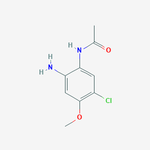 N-(2-amino-5-chloro-4-methoxyphenyl)acetamide - 857553-74-3