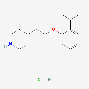 4-[2-(2-Isopropylphenoxy)ethyl]piperidine hydrochloride - 1220028-74-9