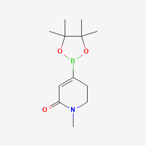 1-methyl-4-(4,4,5,5-tetramethyl-1,3,2-dioxaborolan-2-yl)-5,6-dihydropyridin-2(1H)-one - 1227068-65-6