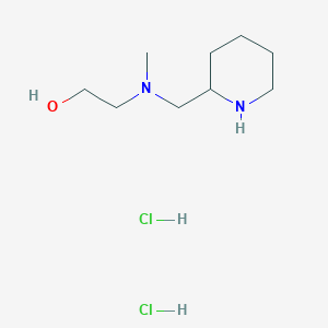 2-[Methyl(2-piperidinylmethyl)amino]-1-ethanol dihydrochloride - 1220035-89-1
